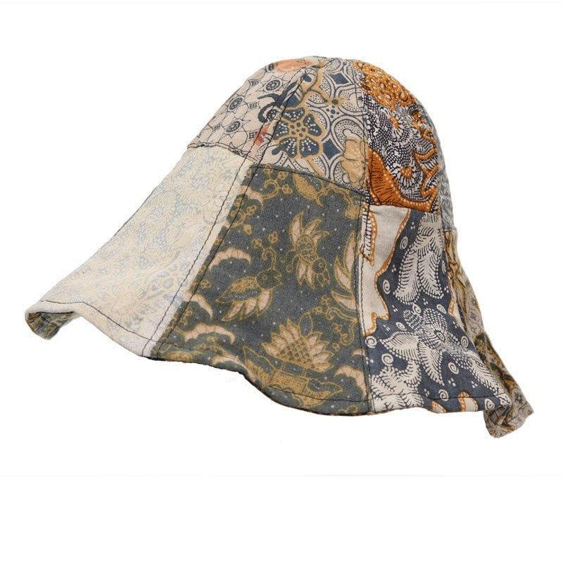 Floppy Batik Sun Hat – The Hippy Clothing - Main Image