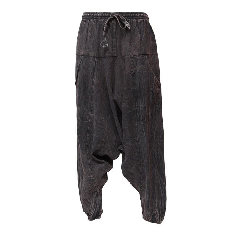Acid Wash Jogger Harem Pants..