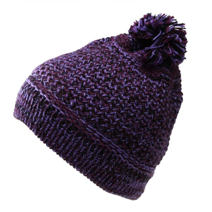 Alpaca MIx Chunky Bobble Beanie