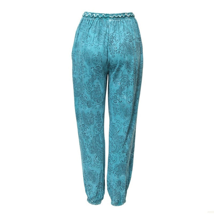 Paisley Print Slim Fit Joggers