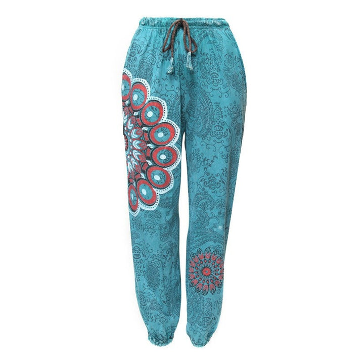 Paisley Print Slim Fit Joggers