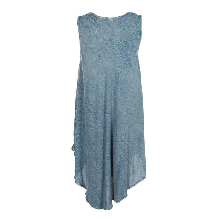 Embroidered Patch Dress