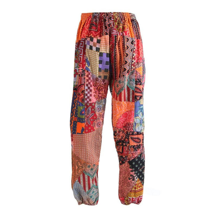 Ultimate Kantha Patchwork Jogger Harems
