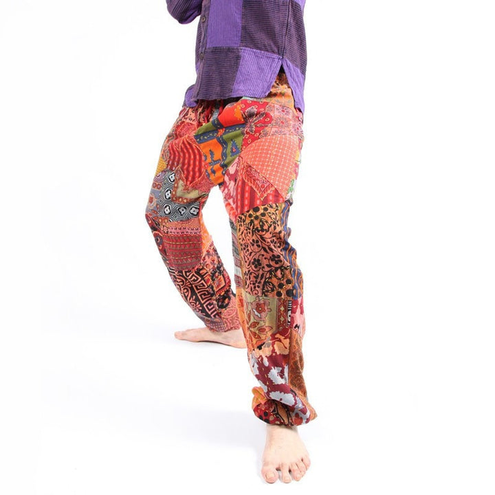Ultimate Kantha Patchwork Jogger Harems