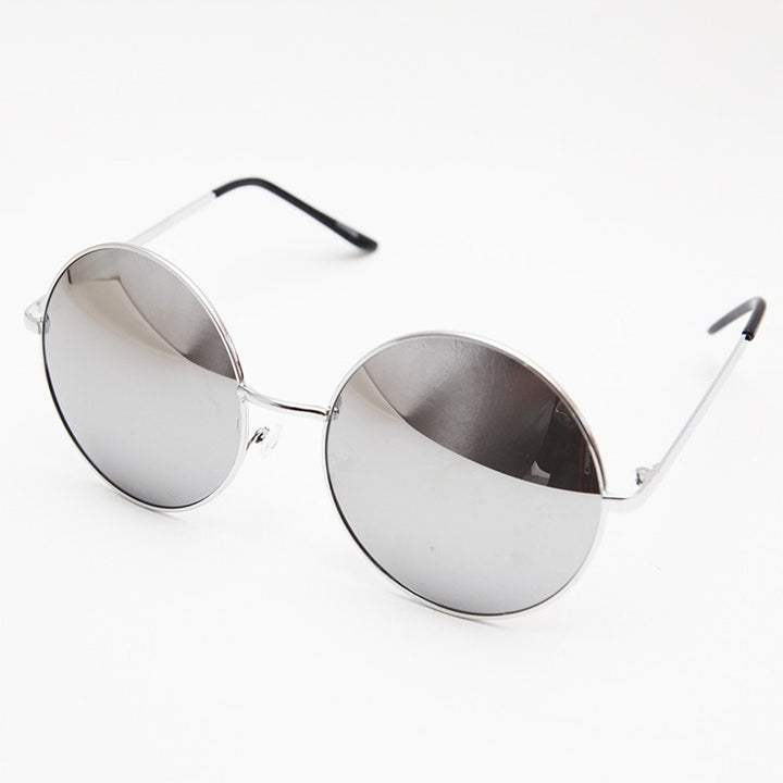 Oversized Metal Round Sunglasses 6cm