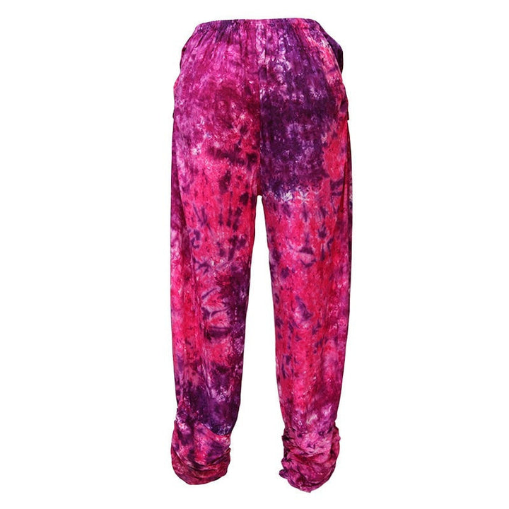 Psychedelic Tie Dye Harem Pants