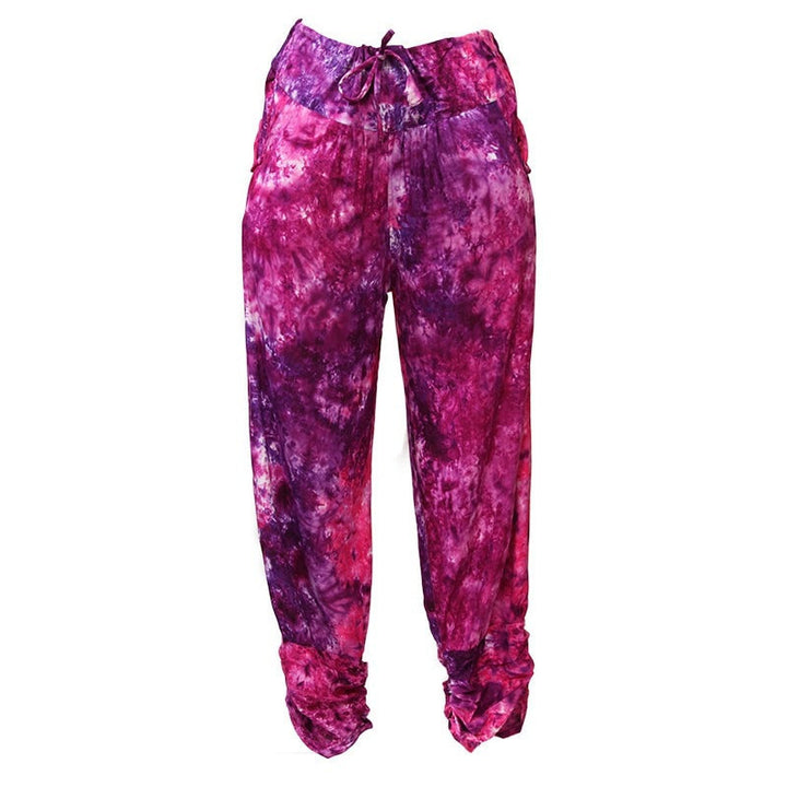 Psychedelic Tie Dye Harem Pants