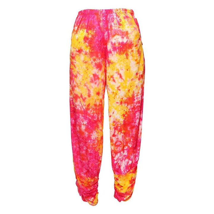 Psychedelic Tie Dye Harem Pants