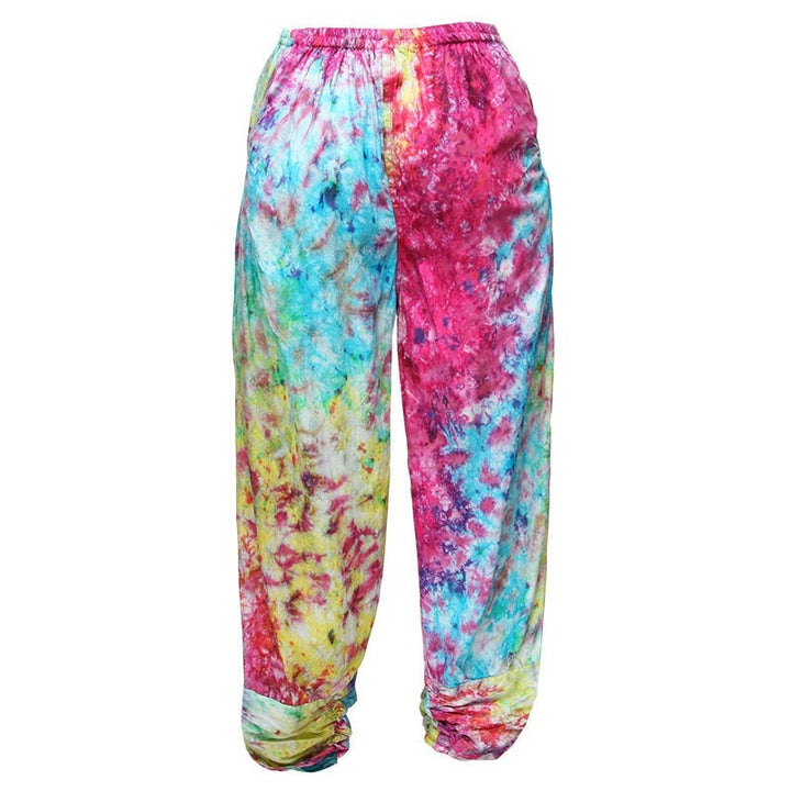 Psychedelic Tie Dye Harem Pants