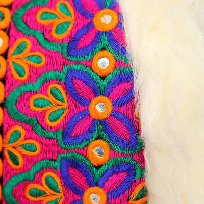 Talulah Embroidered Afghan Coat