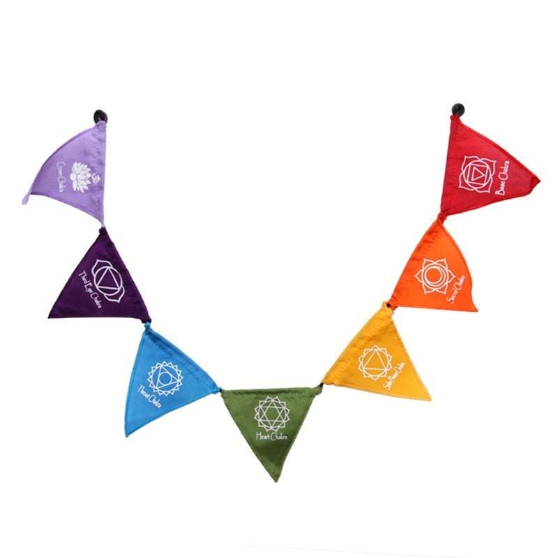 Mini Chakra Bunting Fridge Magnet..