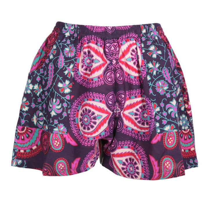 Peacock Print Shorts..