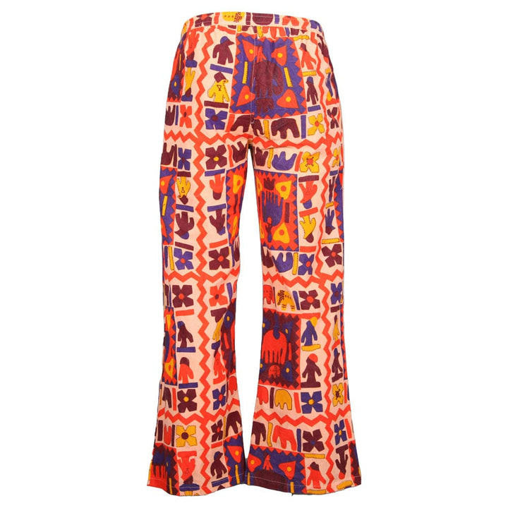 Cotton Abstract Elephant Trousers..