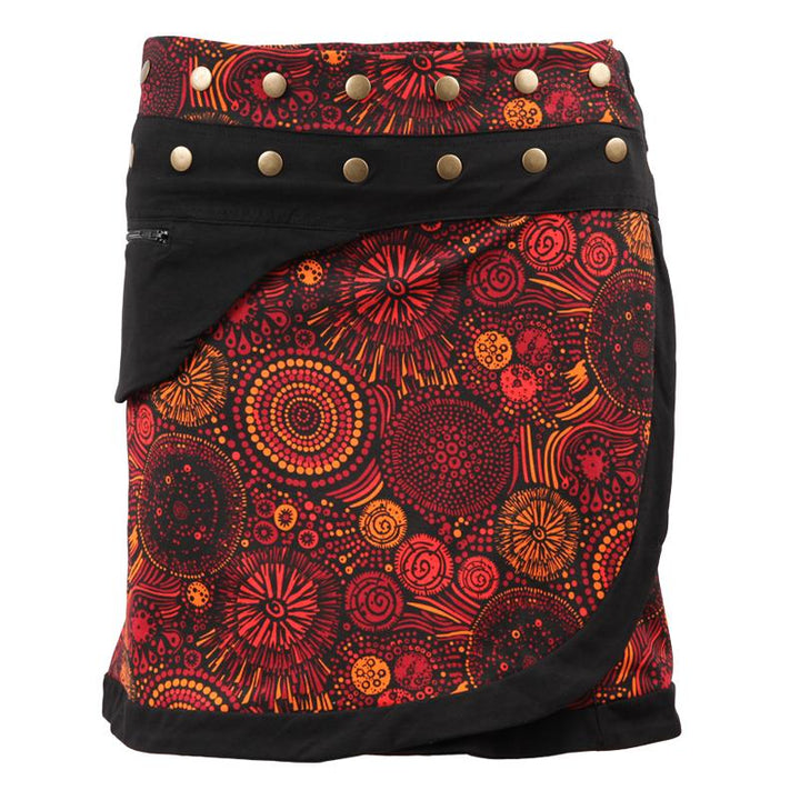 Wrap Popper Skirt