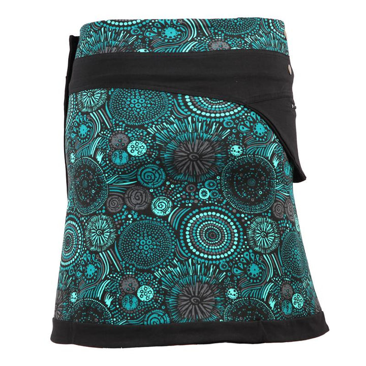 Wrap Popper Skirt