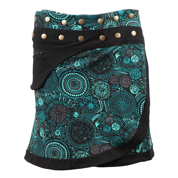 Wrap Popper Skirt