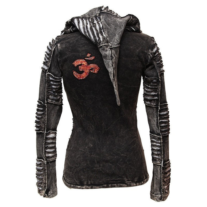 Peace Ripped Pixie Hoodie