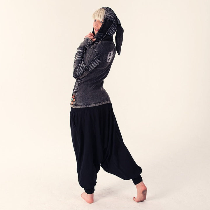 Peace Ripped Pixie Hoodie