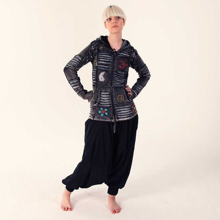 Peace Ripped Pixie Hoodie