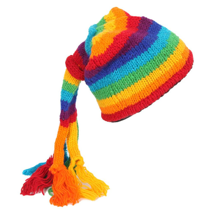Slouch Beanie Tassel Hat