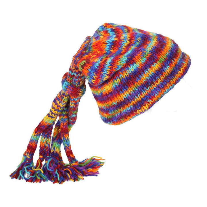 Slouch Beanie Tassel Hat