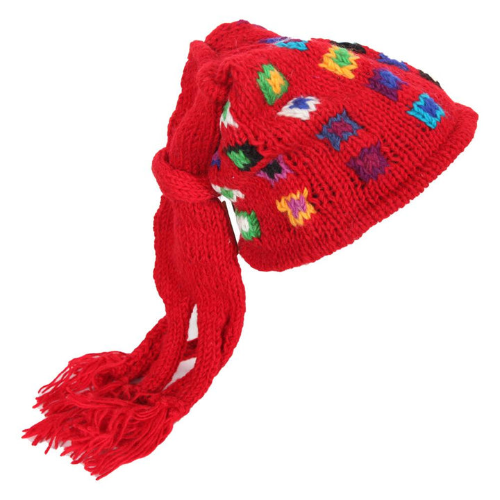 Slouch Beanie Tassel Hat
