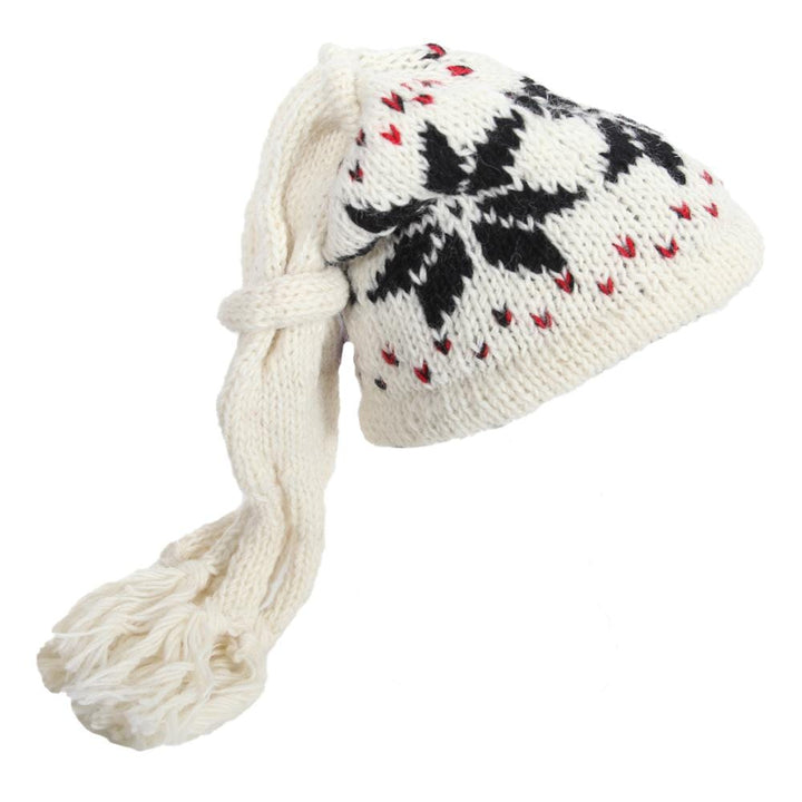 Slouch Beanie Tassel Hat