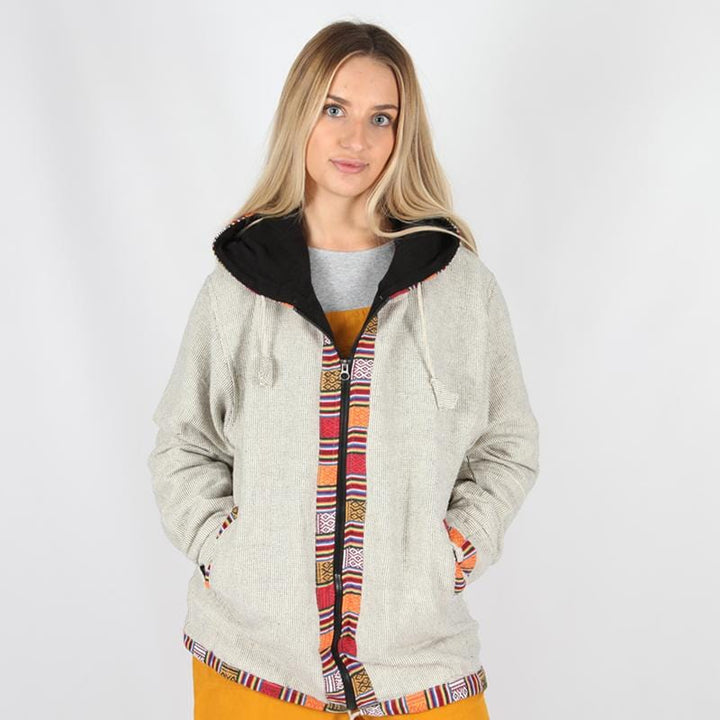 Woven Gheri Cotton Coat..