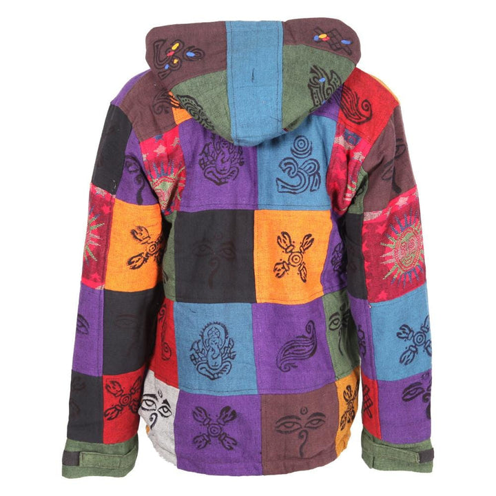 Cotton Patchwork Coat