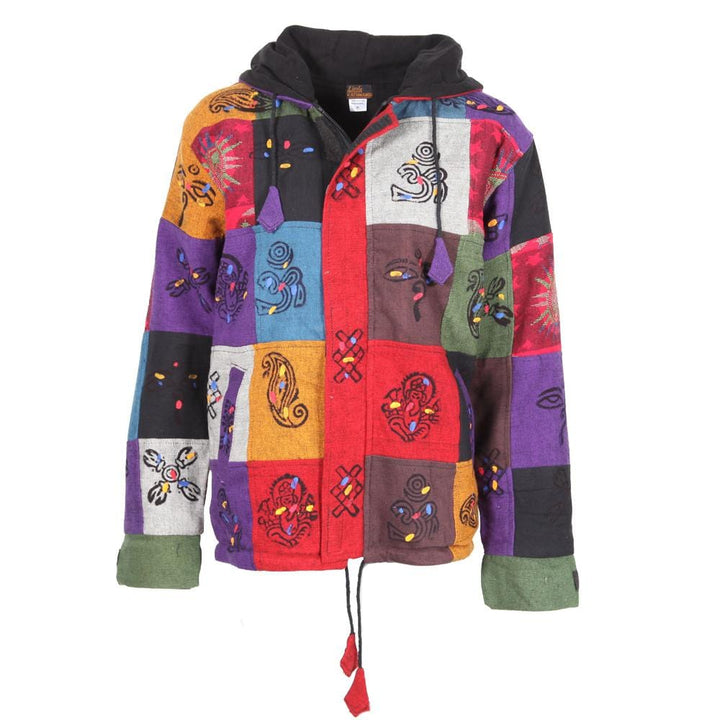 Cotton Patchwork Coat