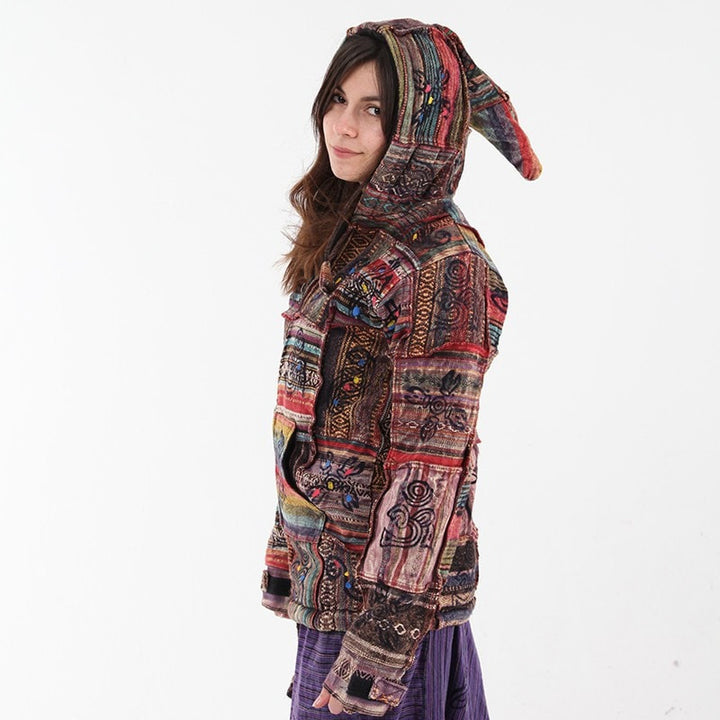 Painted Gheri Patchwork Jacket