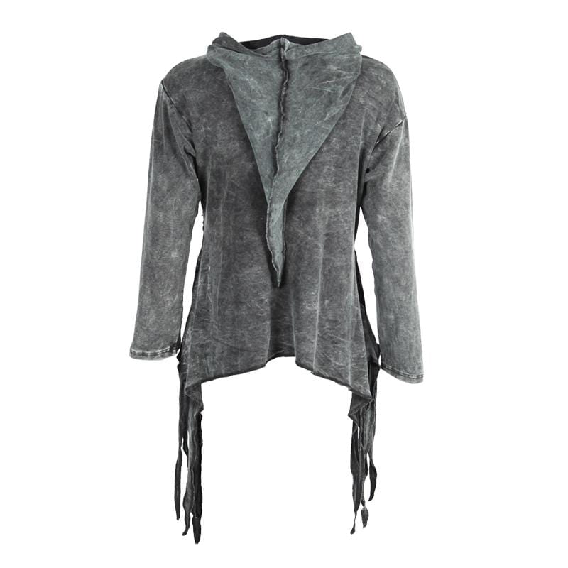 Oversized Pixie Pullover Hooded Top