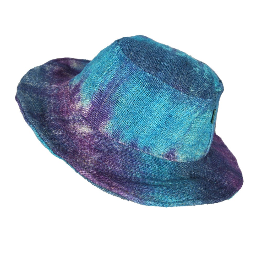 Men's Hemp Tie Dye Sun Hat