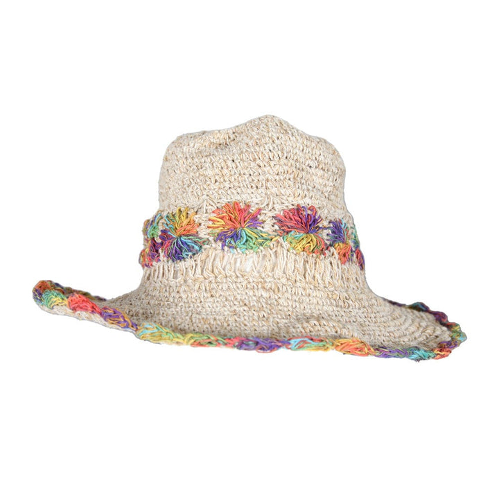 Woven Crochet Sun Hat