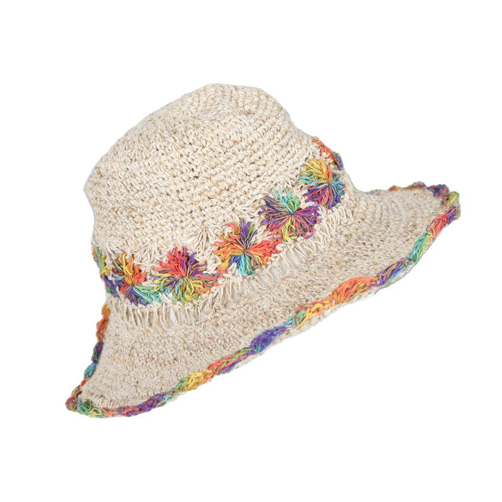 Woven Crochet Sun Hat