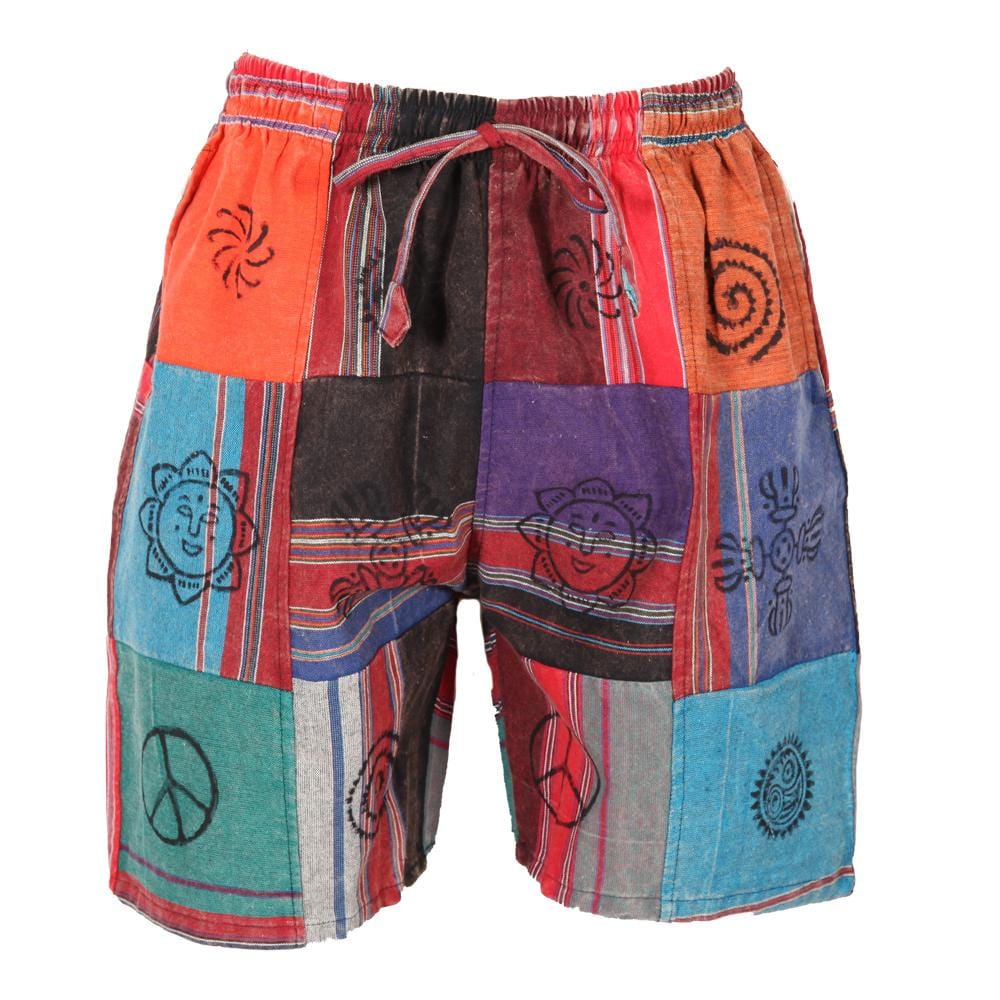 Cotton Patchwork Shorts – The Hippy Clothing Co.