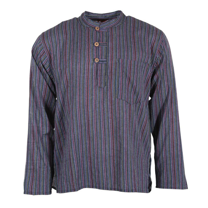 Purple Striped Shirt..