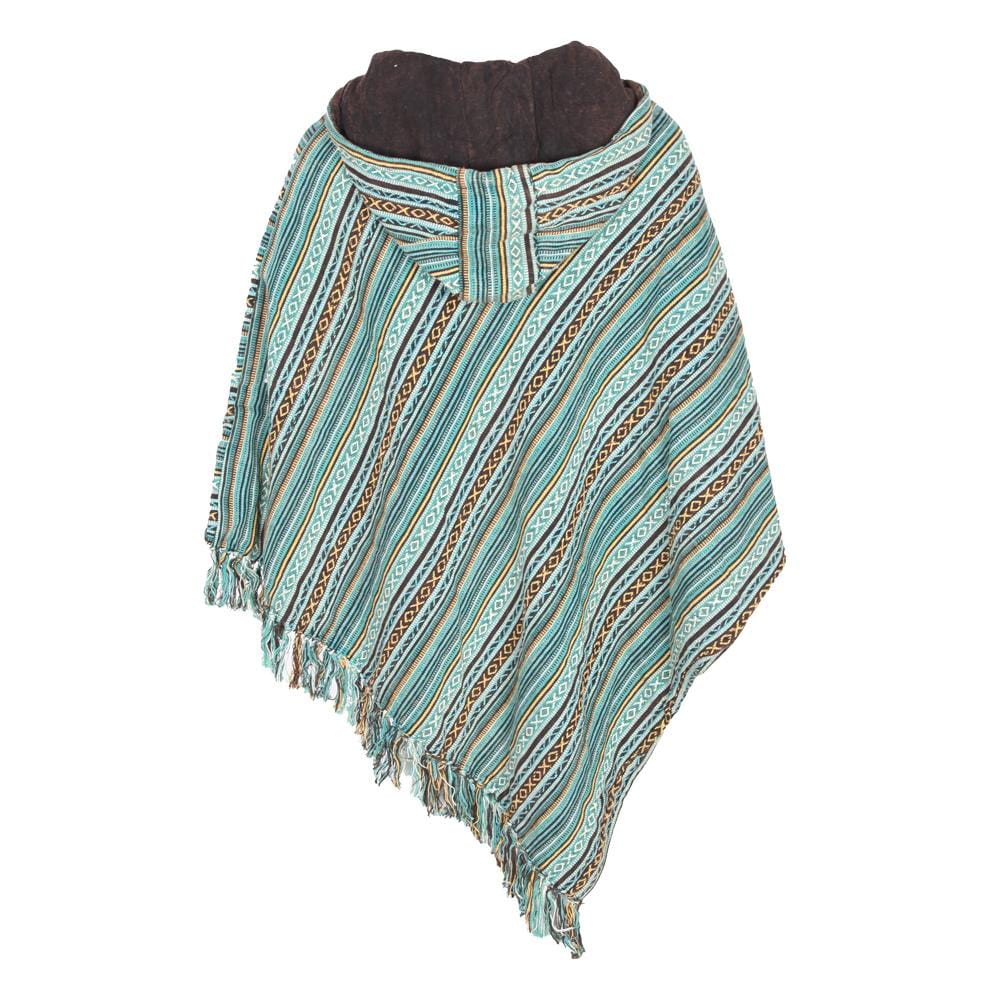 Cotton Hooded Poncho