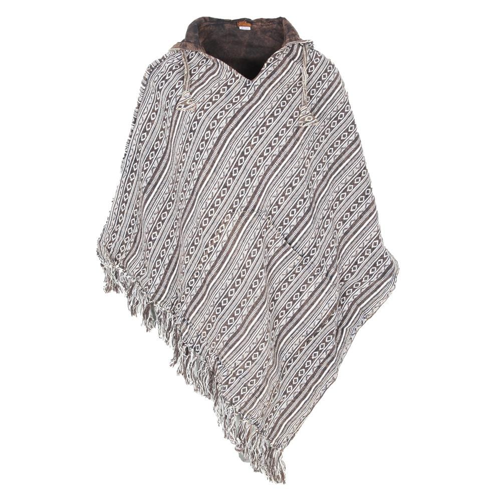 Cotton Hooded Poncho