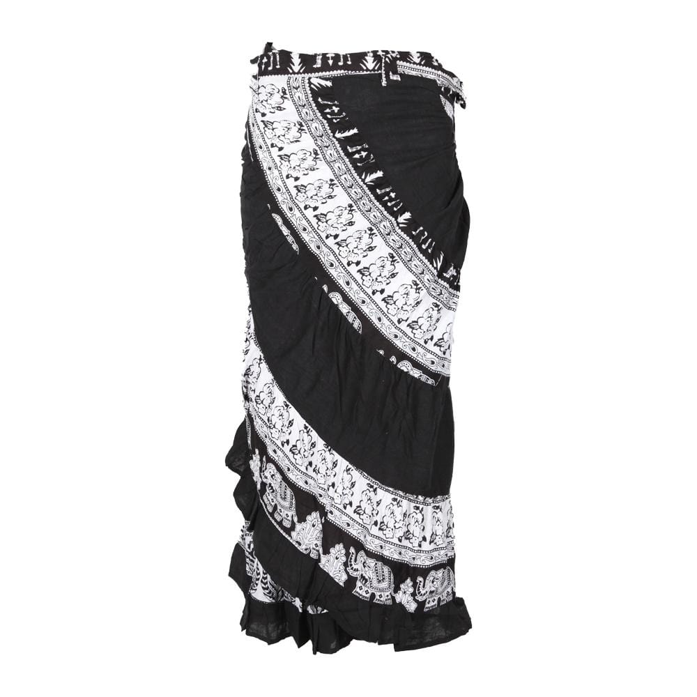 Elephant Wrap Skirt