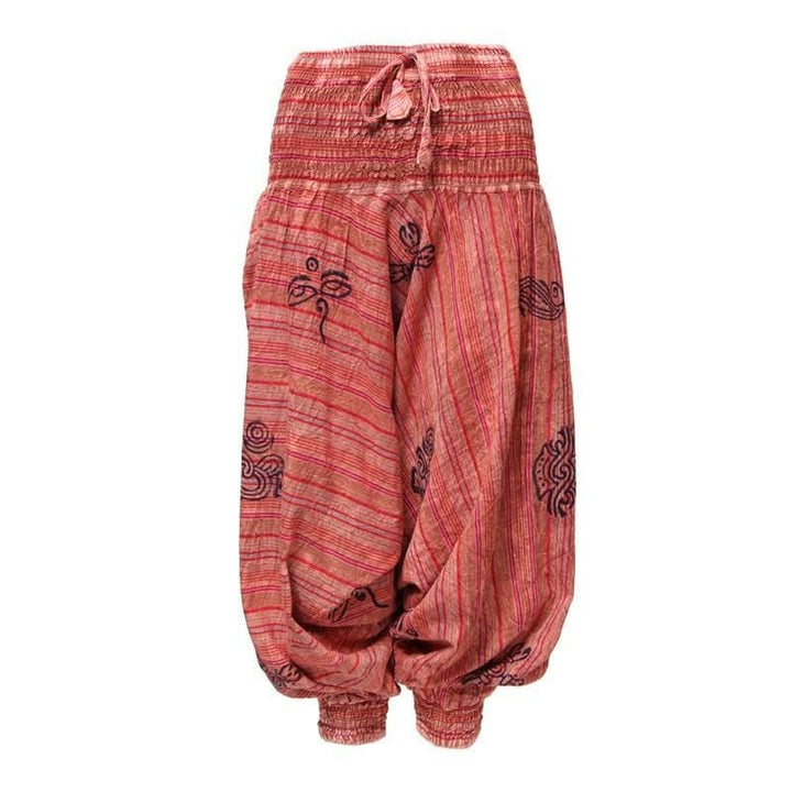 Acid Wash Drop Harem Pants..