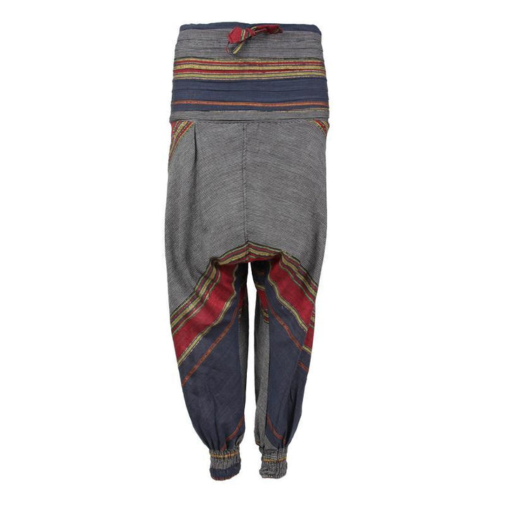 Drop Crotch Cotton Joggers..