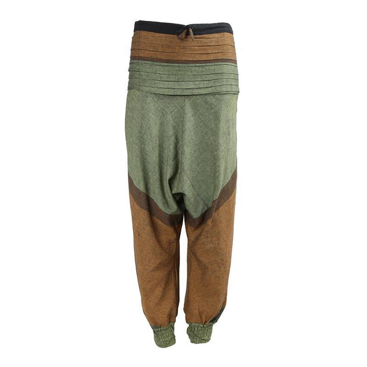 Drop Crotch Cotton Joggers..