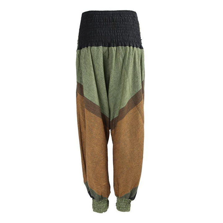 Drop Crotch Cotton Joggers..