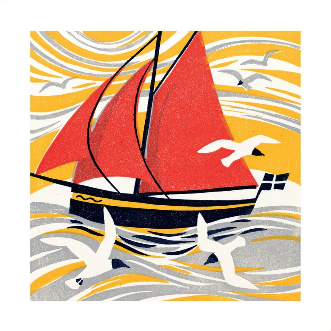 Seagulls And Sails