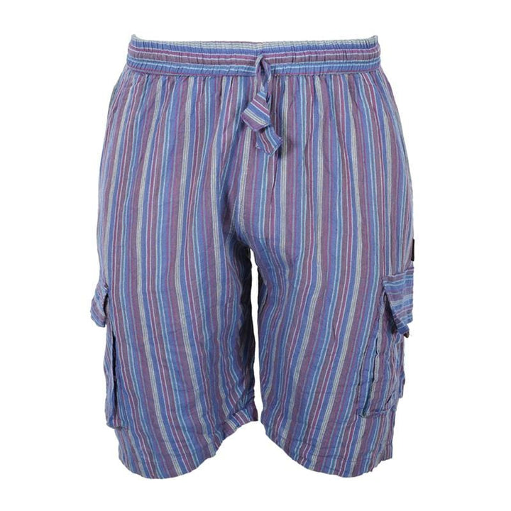 Striped Cargo Shorts
