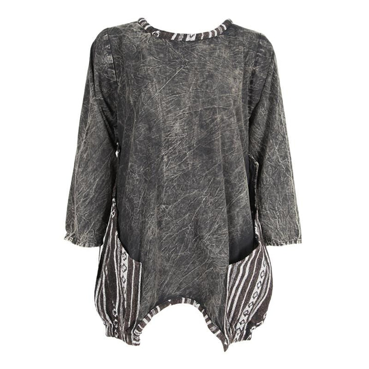 Long Sleeve Cocoon Top