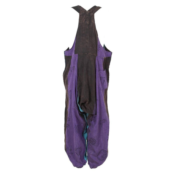 Two Tone Harem Dungarees