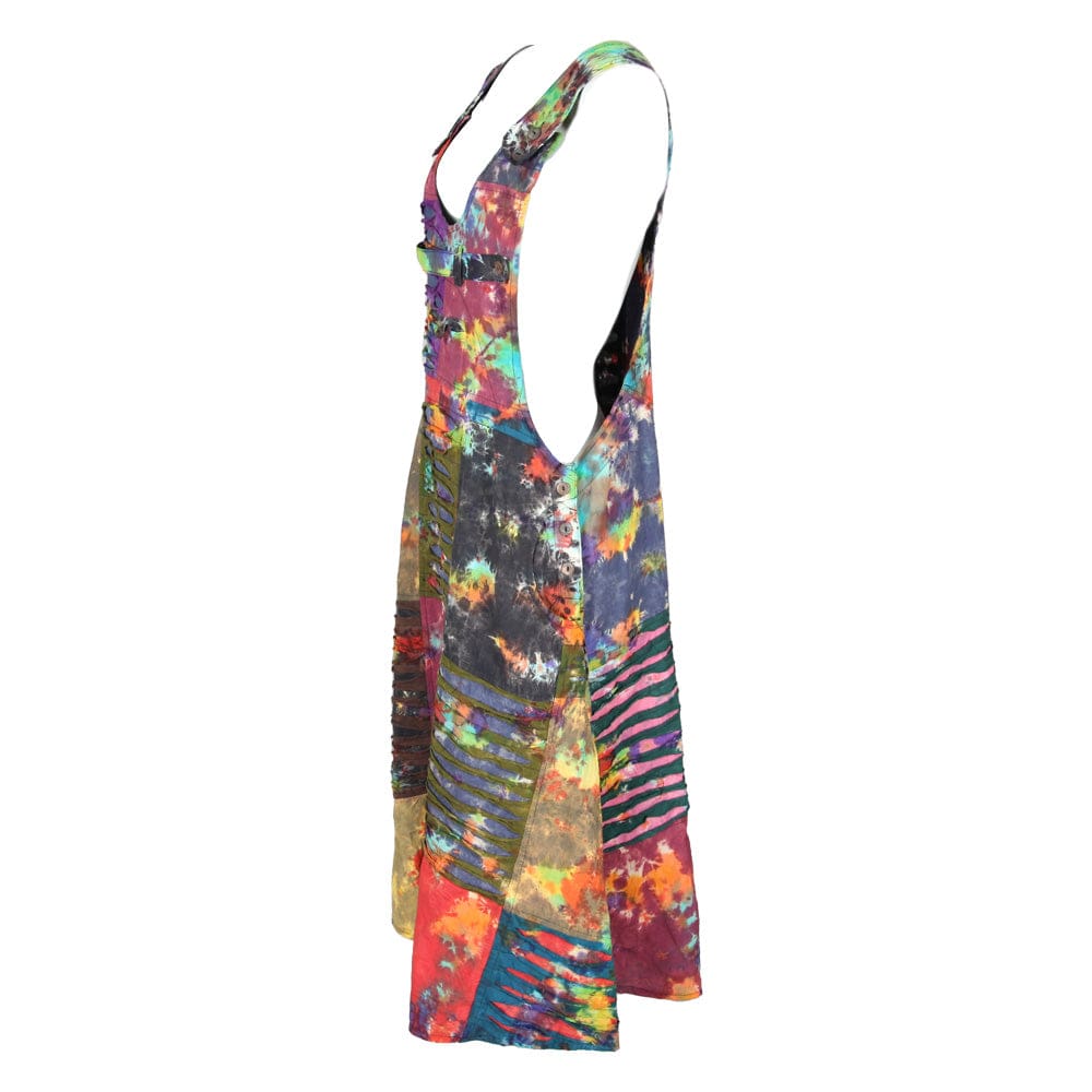 Patchwork Tie Dye Dress