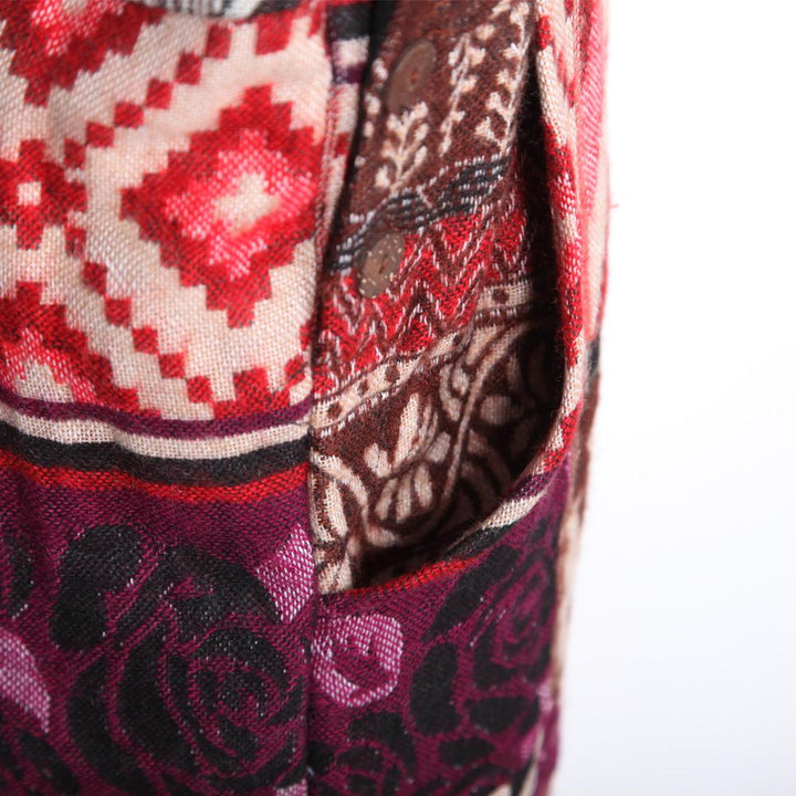 Blanket Patchwork Dungarees